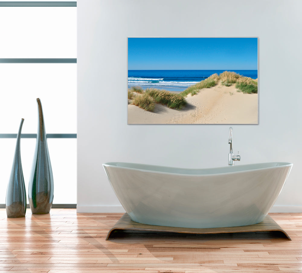 Acrylglasbild Dünen am Meer 1