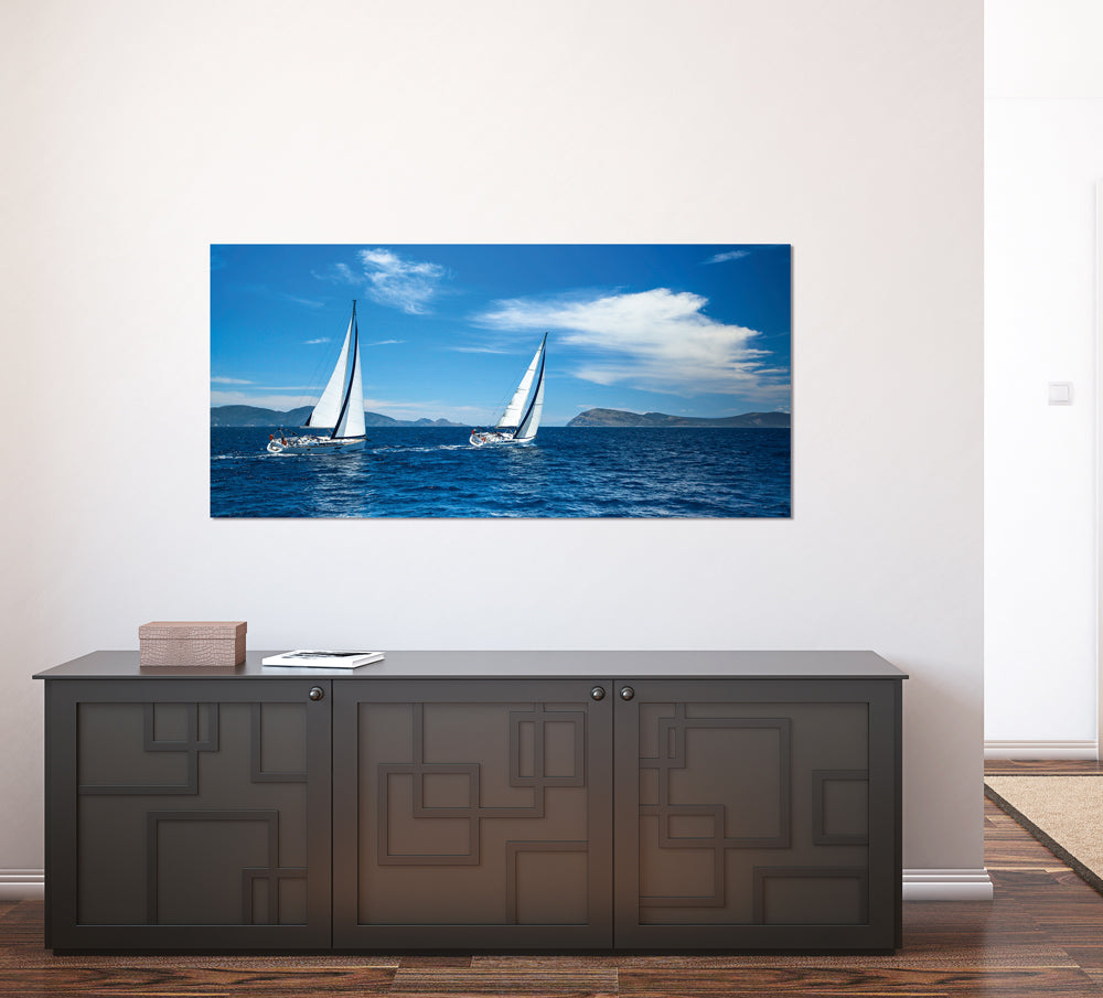 Acrylglasbild Segelschiffe