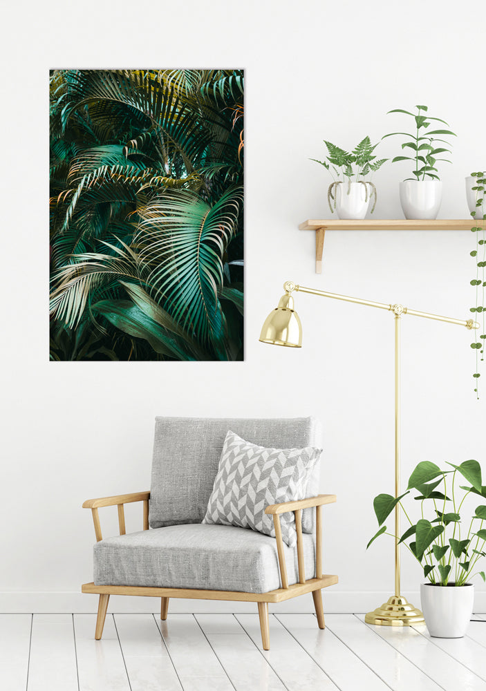 Acrylglasbild Grüne Pflanzen