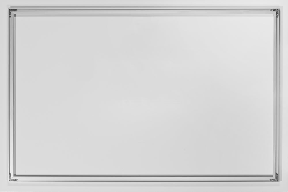 Acrylglasbild Gewächshaus mit Lichtreflexen