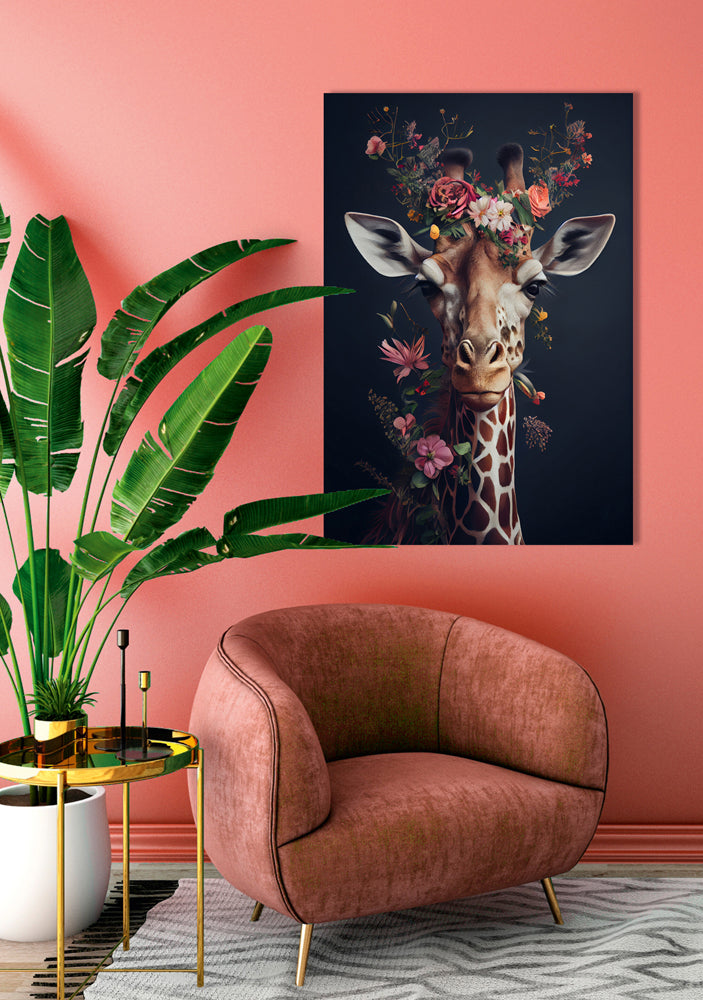 Acrylglasbild Africa Flower