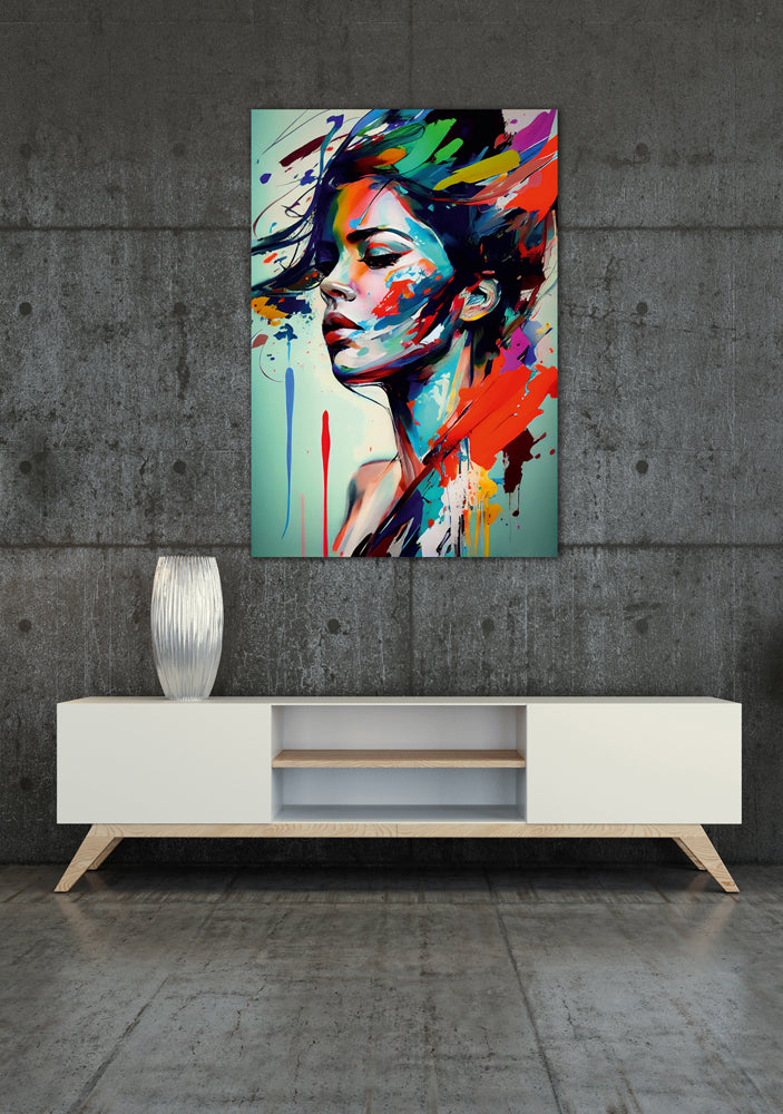 Acrylglasbild Colour Splash