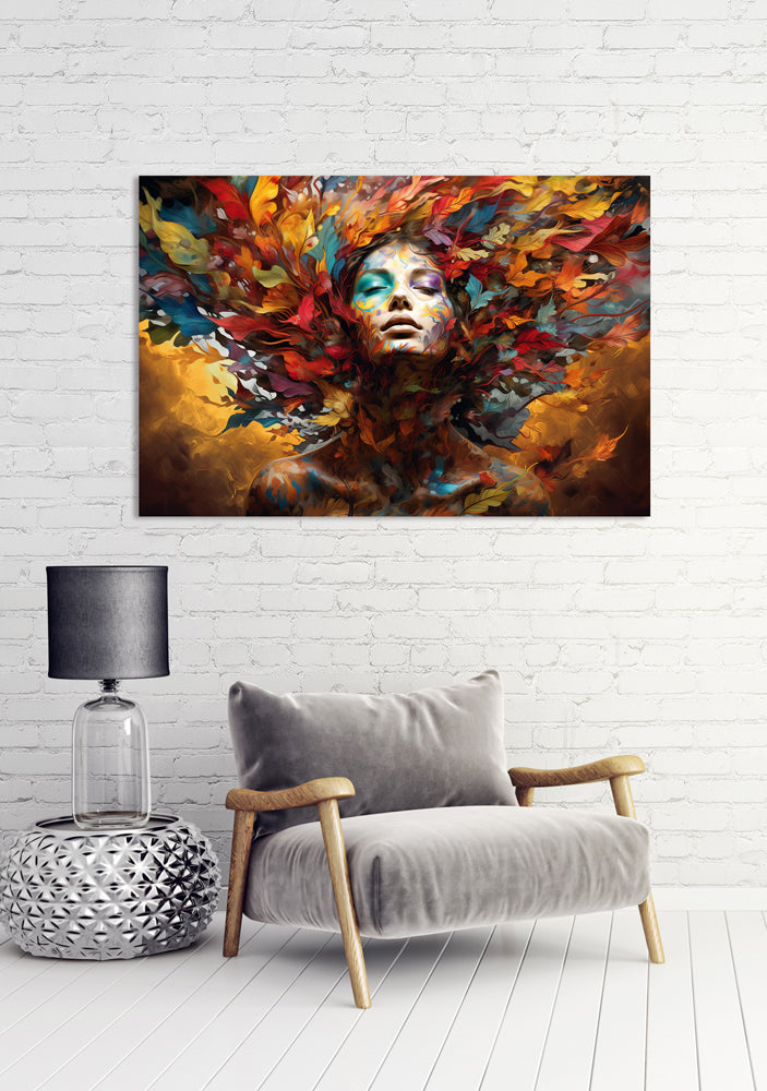 Acrylglasbild Dream of Leaves