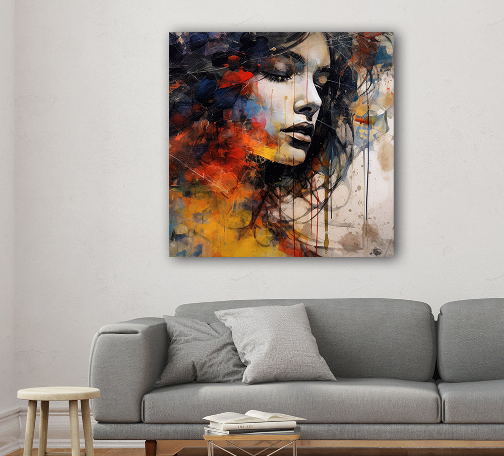 acrylic glass picture Dream of Colour