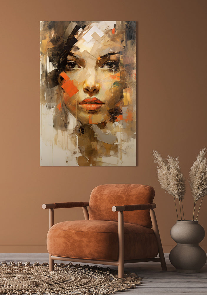 Acrylglasbild Mystic Girl