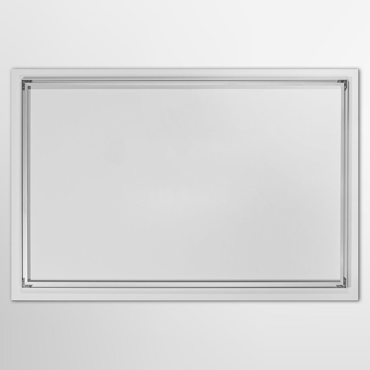 tableau en verre acrylique Yeux gris derrière les couleurs