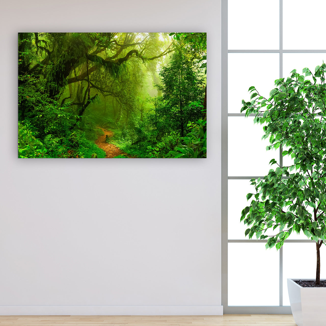 tableau en verre acrylique Woodland