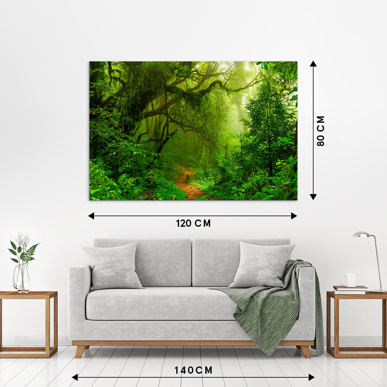 tableau en verre acrylique Woodland