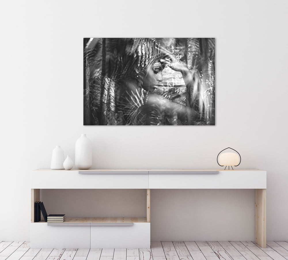 Acrylglasbild Exotische Schönheit