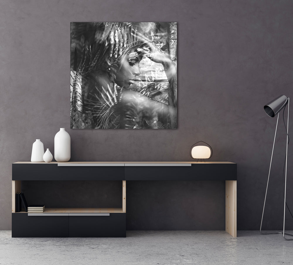 Acrylglasbild Exotische Schönheit