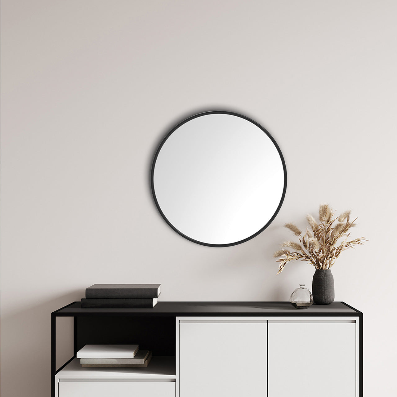 Miroir mural rond