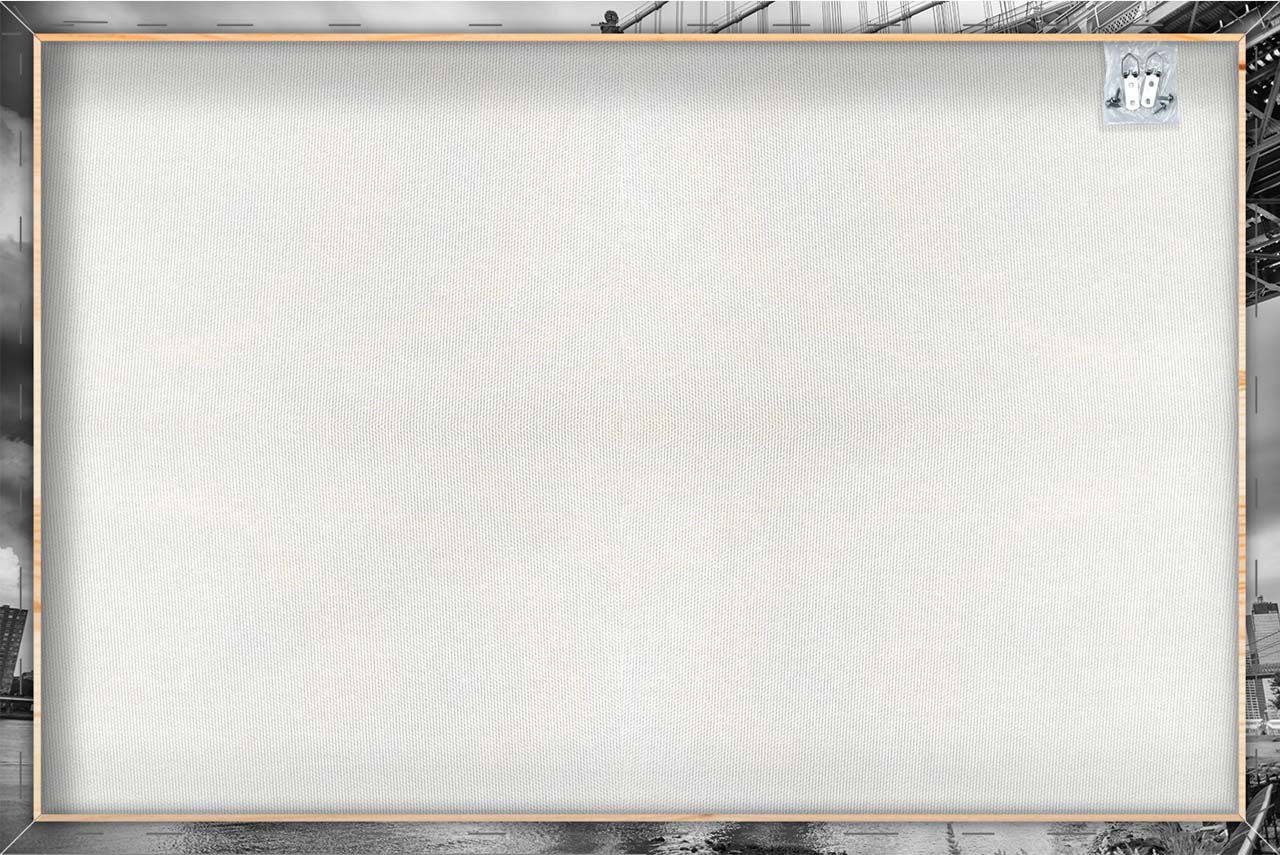 Impression sur toile Pont de Manhattan