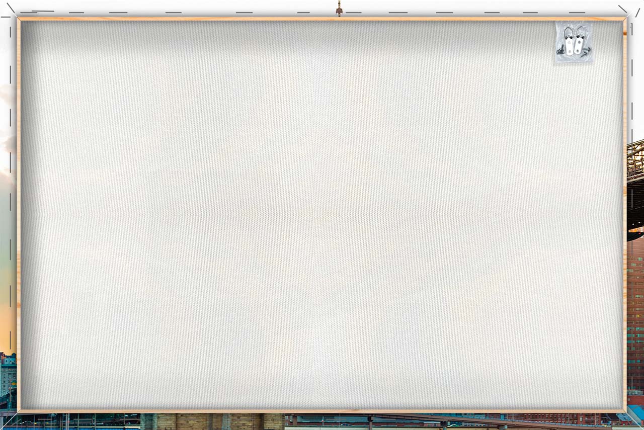 Impression sur toile Pont de Brooklyn 2