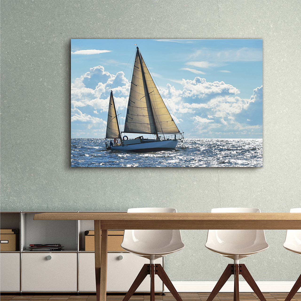 Canvas Print Großes Segelschiff