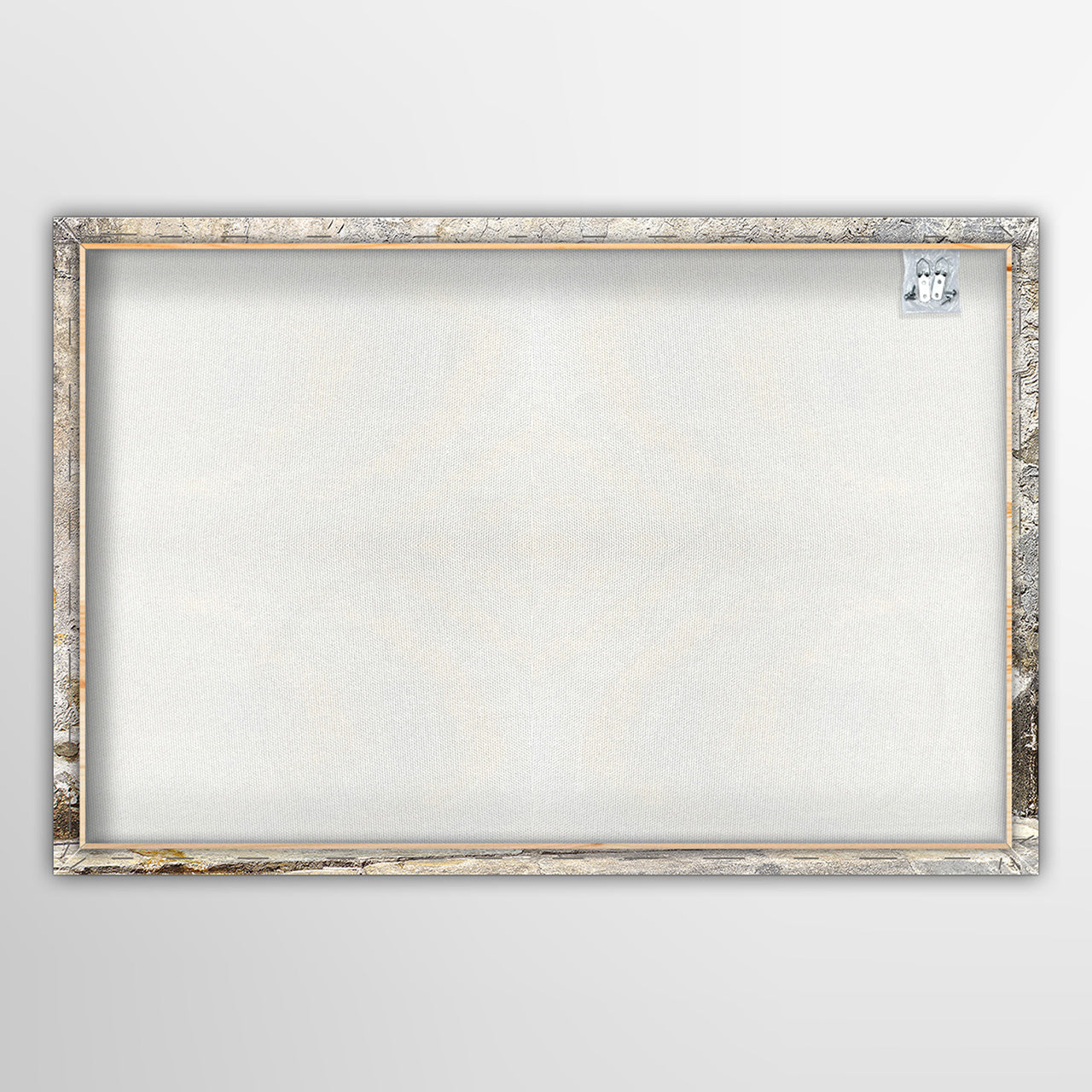 Canvas Print Street Art mit Fahrrad