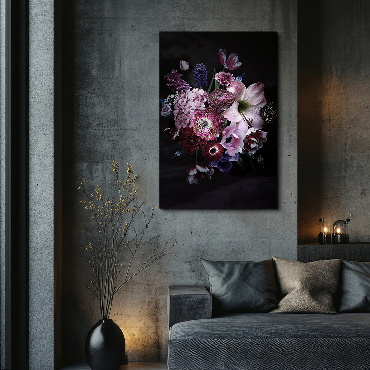 Canvas Print Hübsches Blütenbouquet I