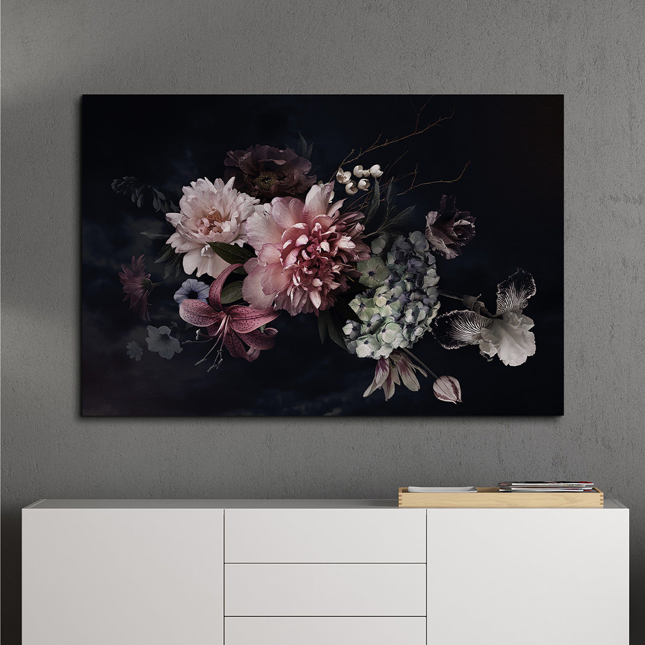 Canvas Print Hübsches Blütenbouquet IV