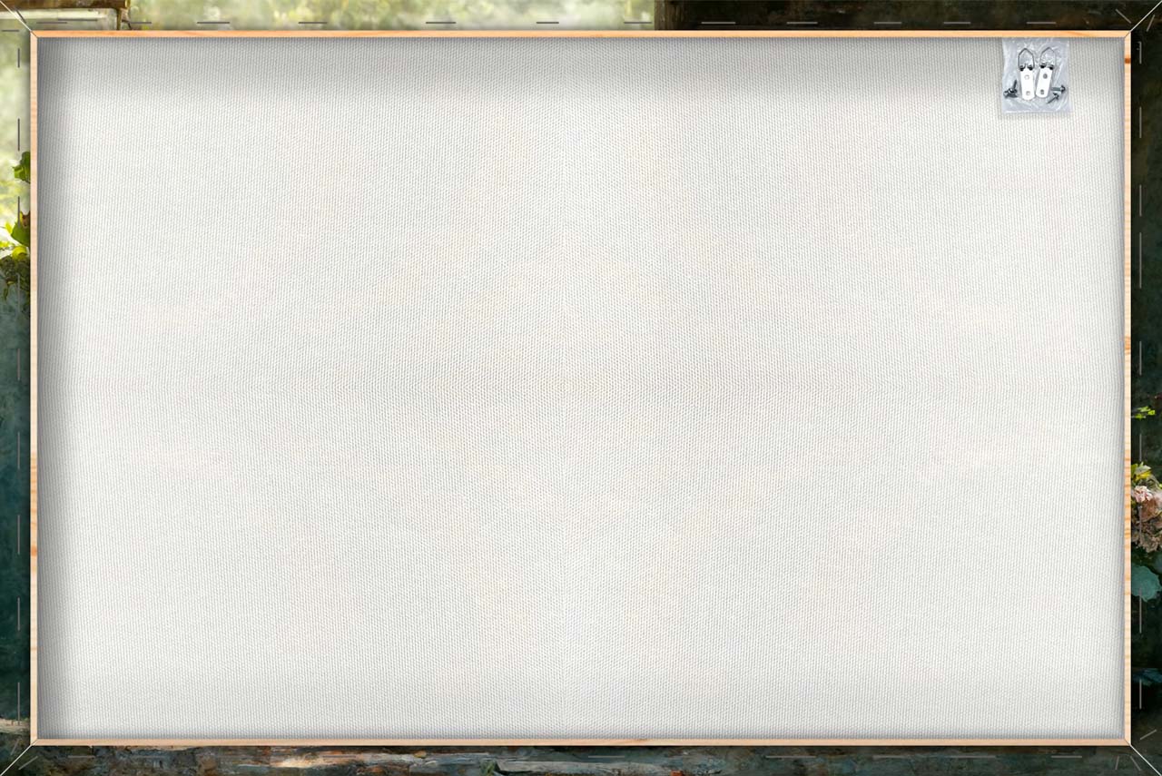 Canvas Print Romantischer Garten