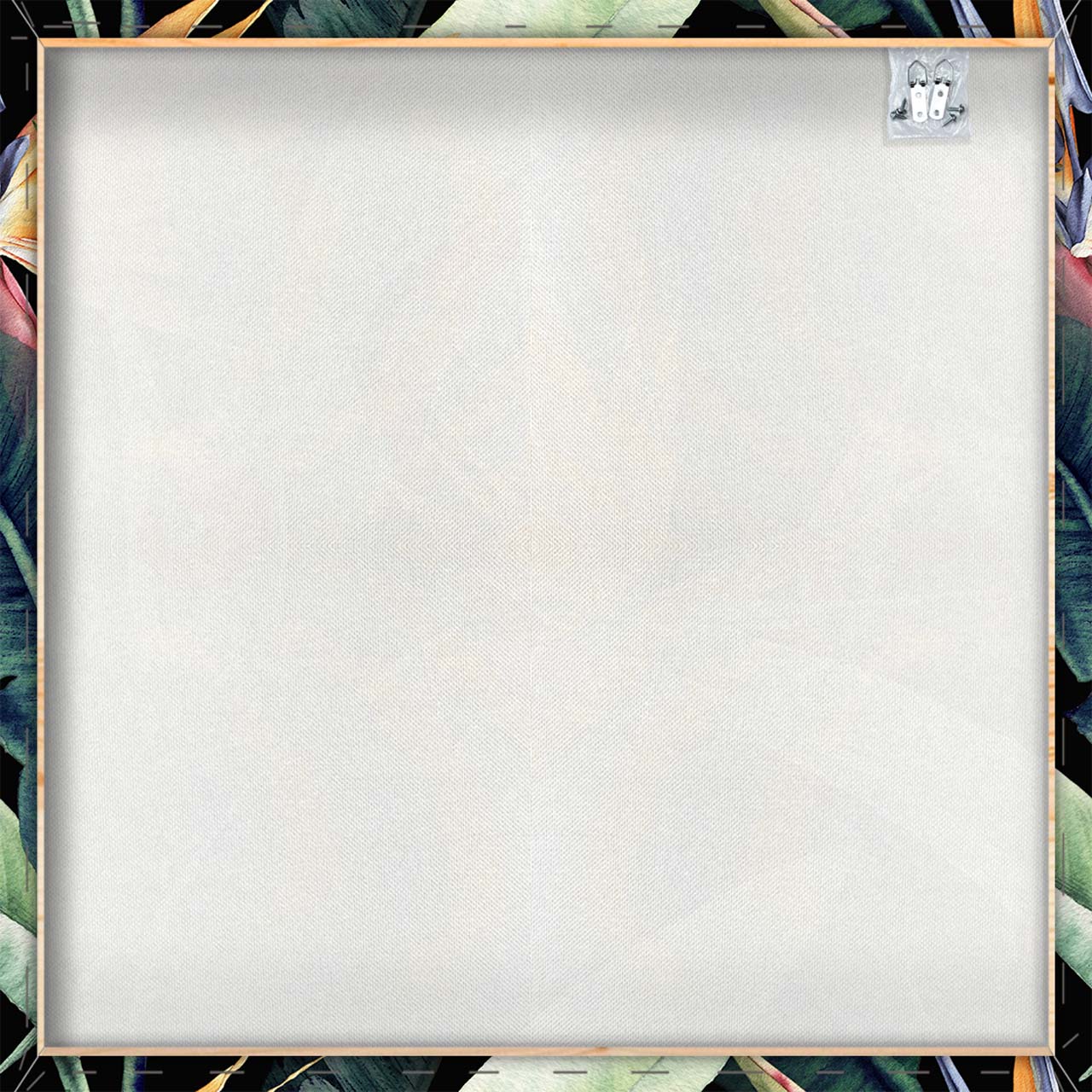 Impression sur toile Strelitzias colorés