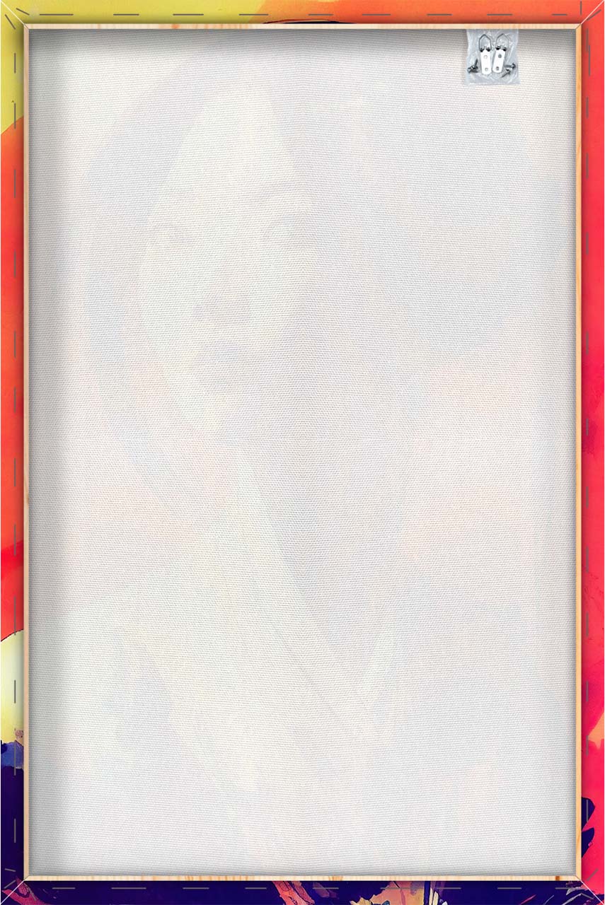 Impression sur toile Fille d'Asie