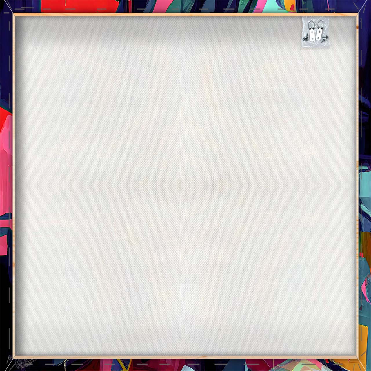 Canvas Print Buntes Portrait