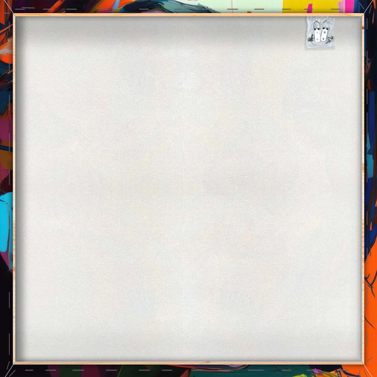 Canvas Print Buntes Portrait