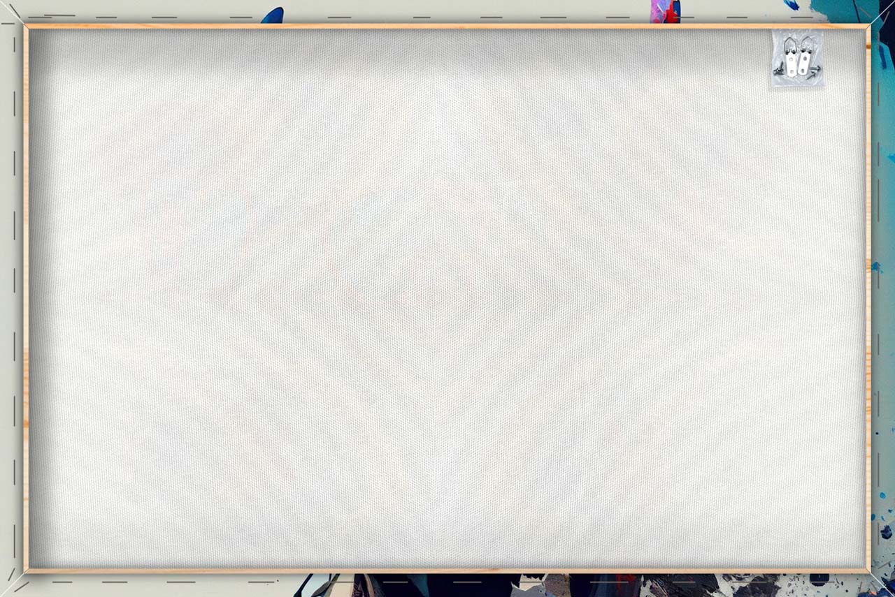 Impression sur toile Vache cool