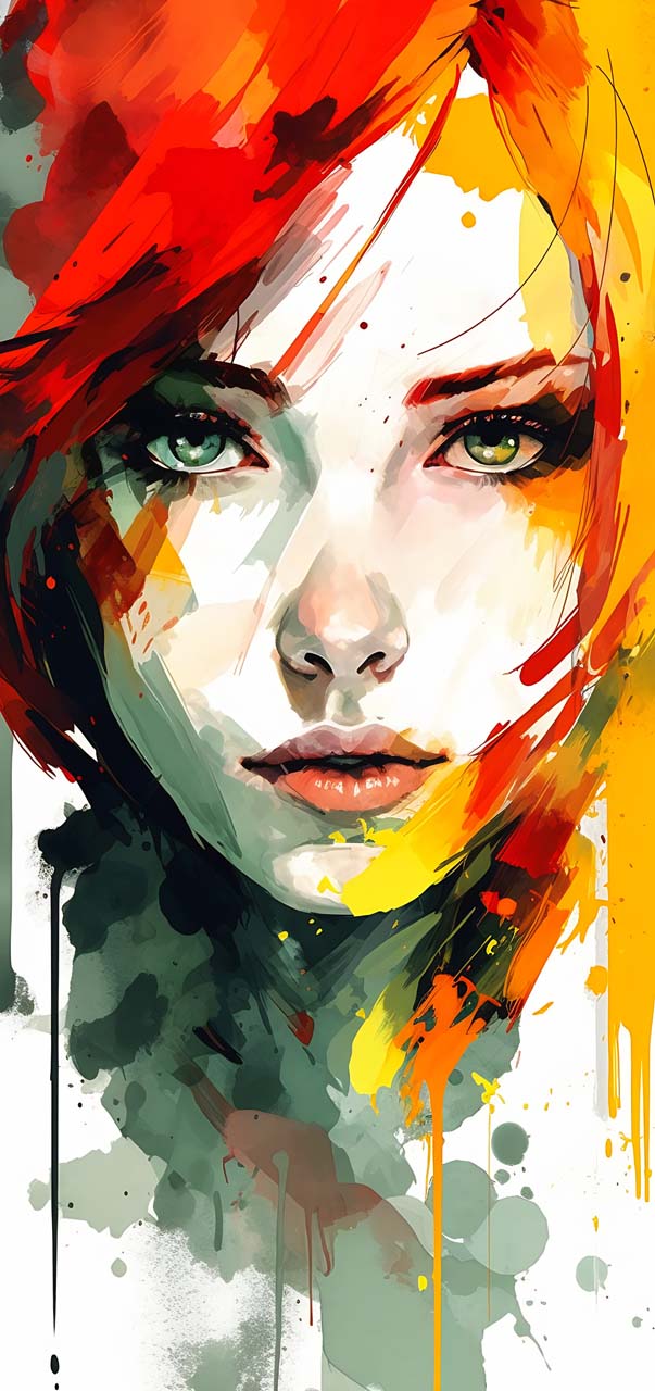 Impression sur toile Fille rayonnante