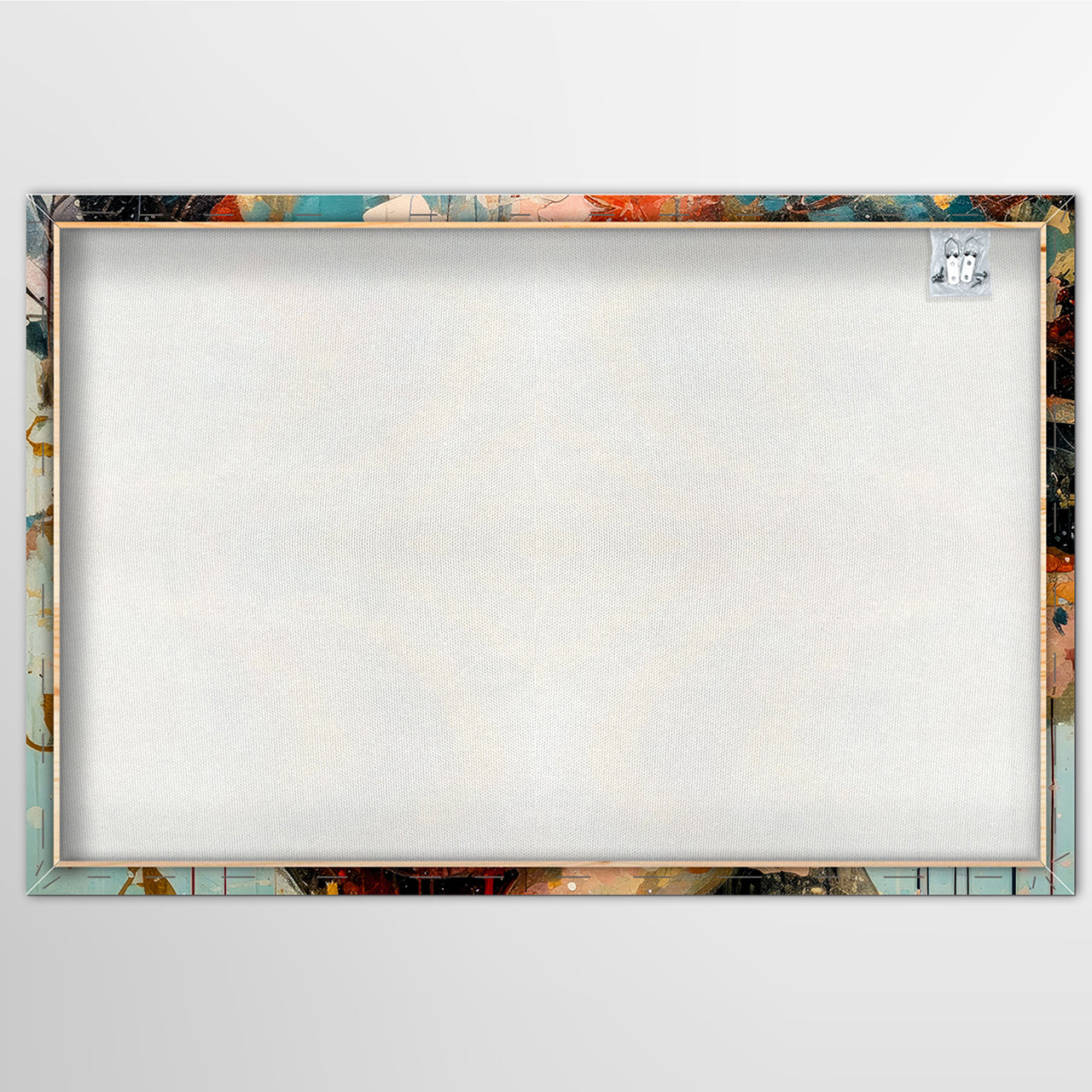 Canvas Print Eyes in Colour