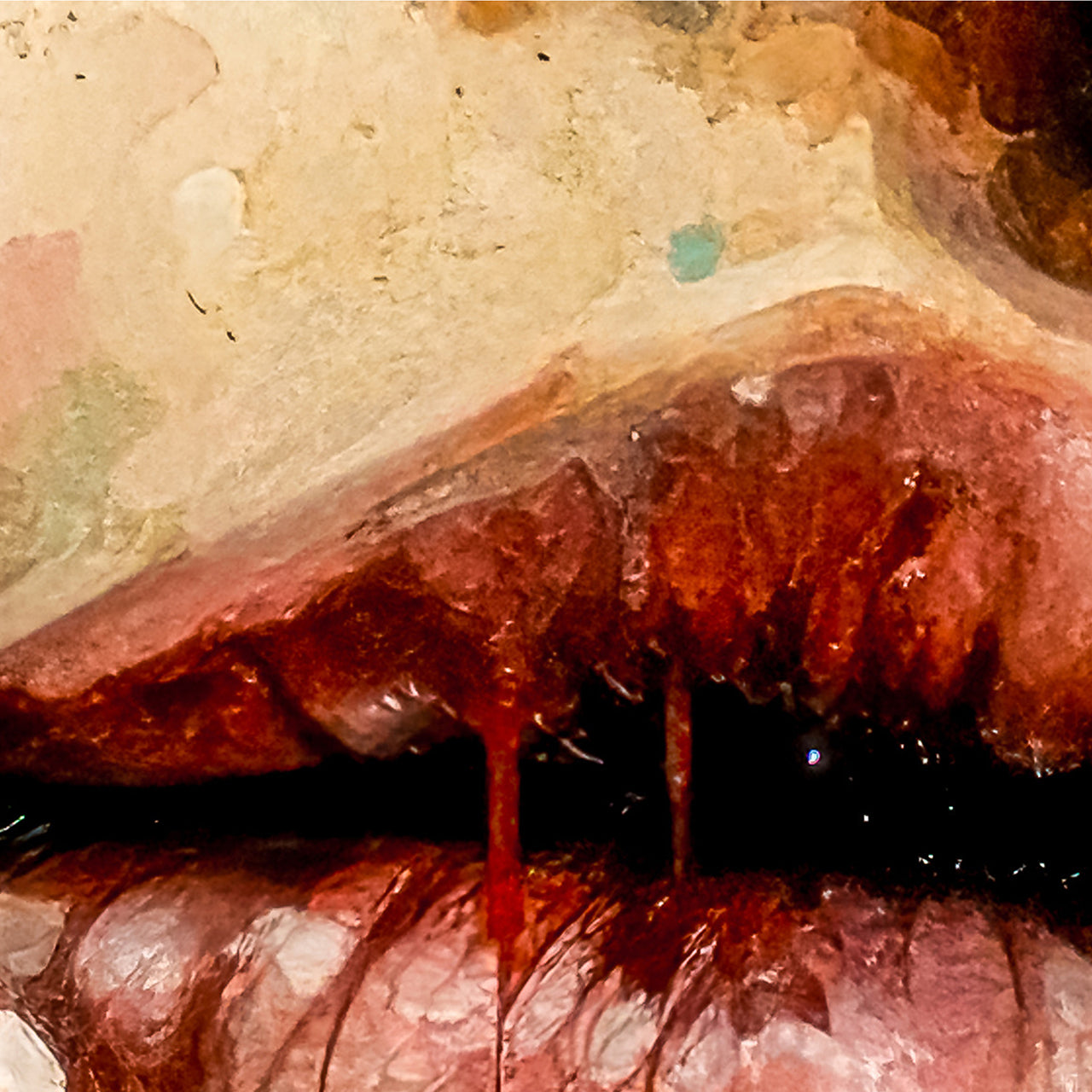 Canvas Print Eyes in Colour
