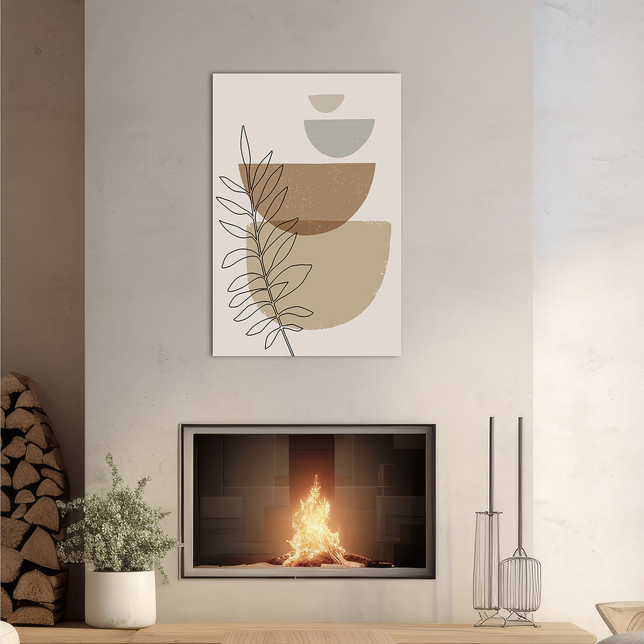 Canvas Print Nature Stones