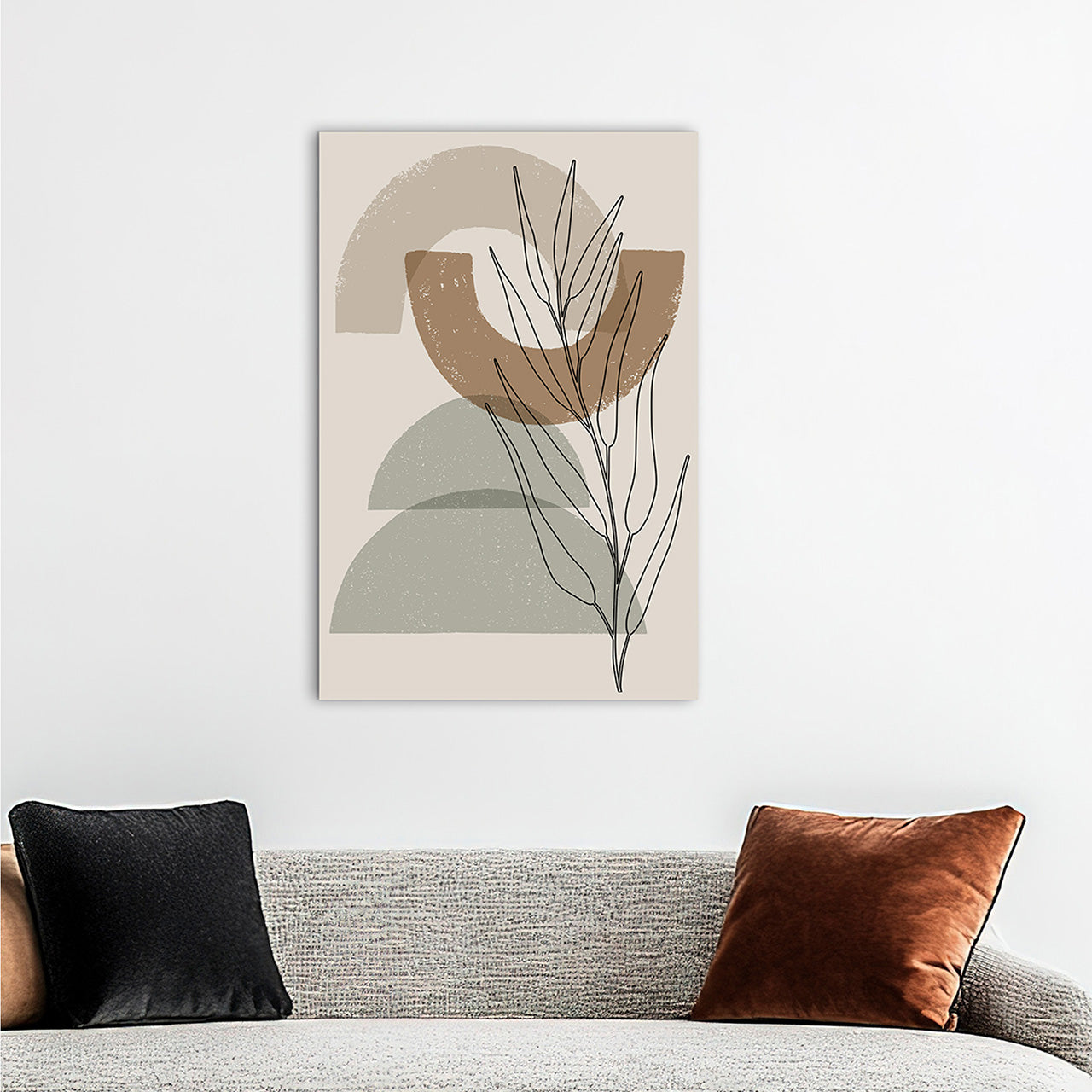 Canvas Print Nature Shapes