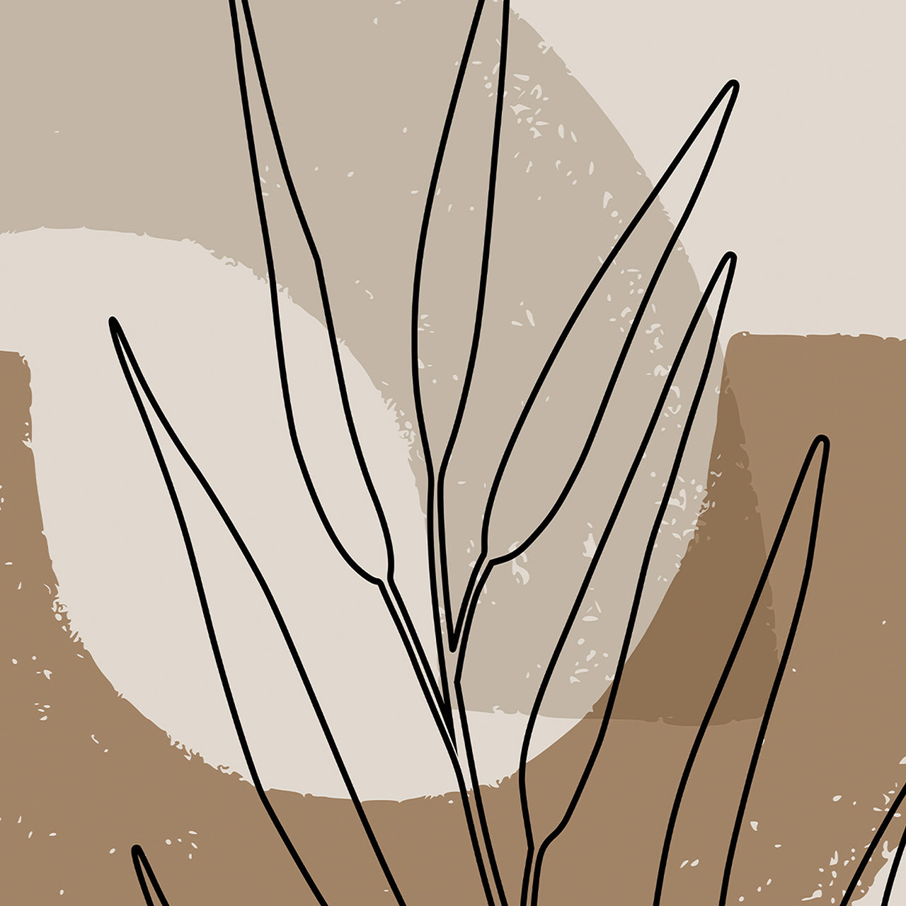 Canvas Print Nature Shapes