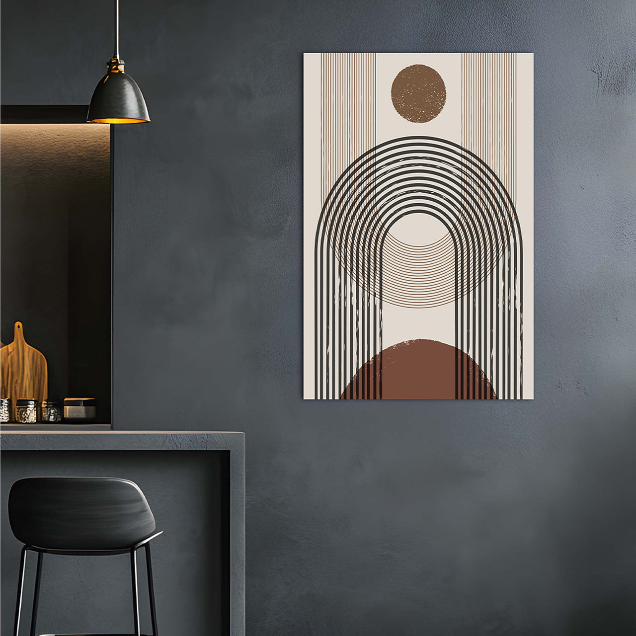 Canvas Print Nature Geometry