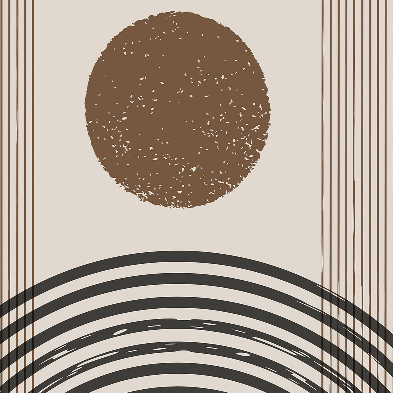 Canvas Print Nature Geometry
