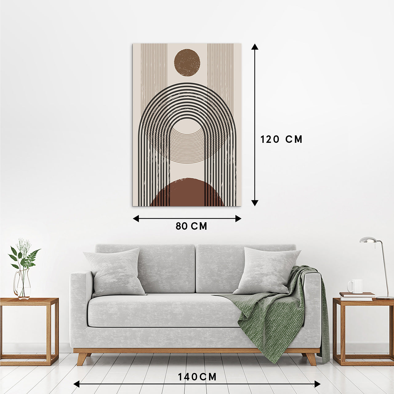 Canvas Print Nature Geometry
