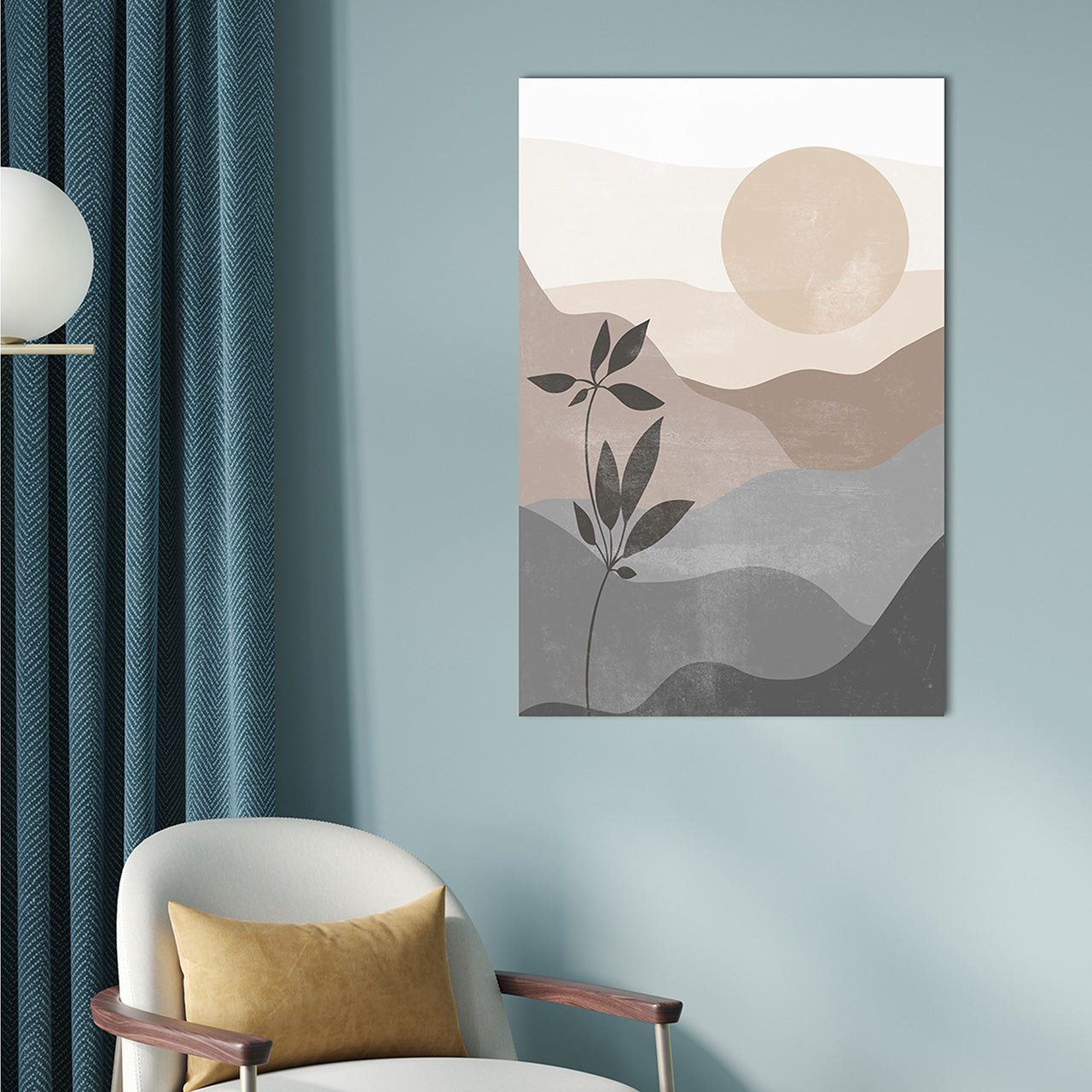 Canvas Print Nature Sun