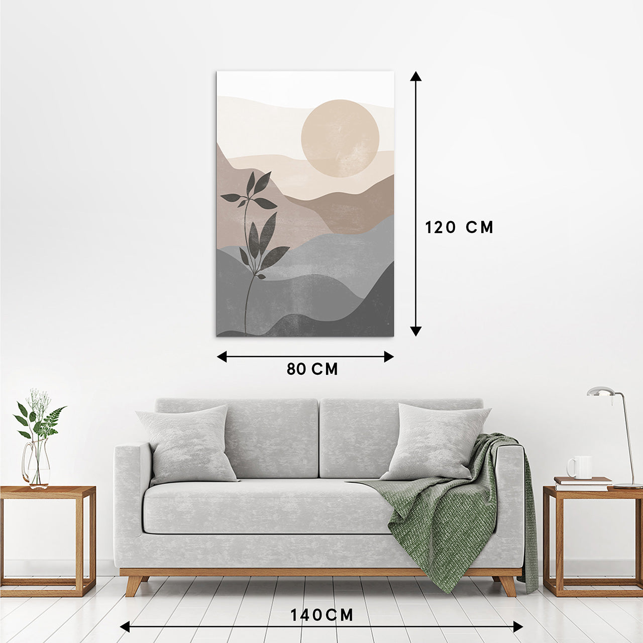Canvas Print Nature Sun