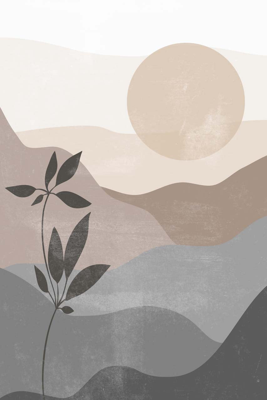 Canvas Print Nature Sun