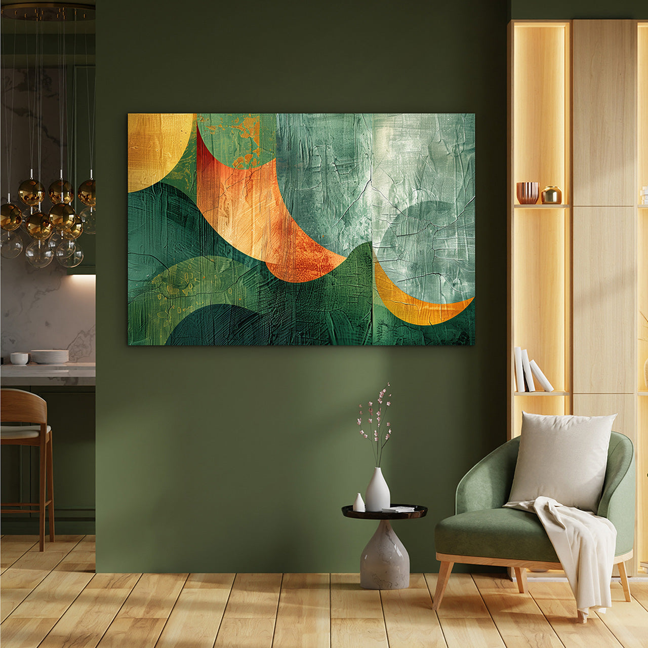 Impression sur toile Feuilles