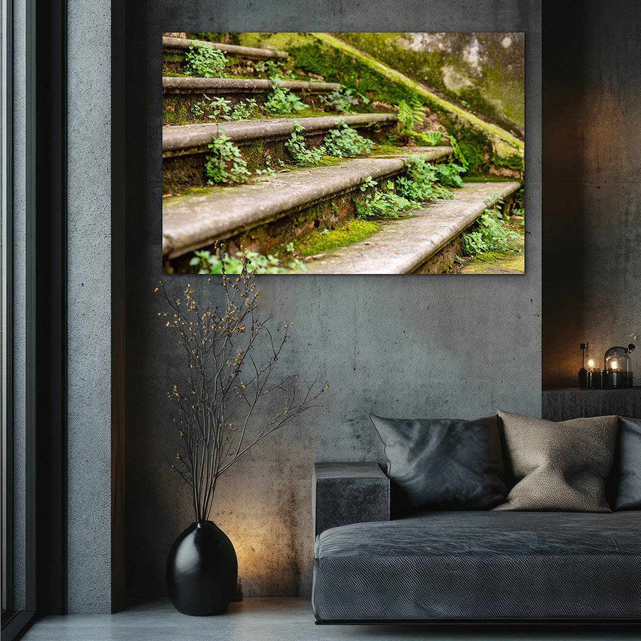 Canvas Print Upstairs