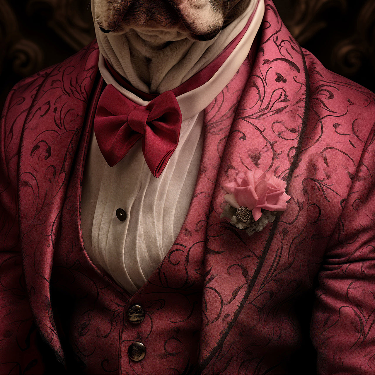 Canvas Print Stylish Bully
