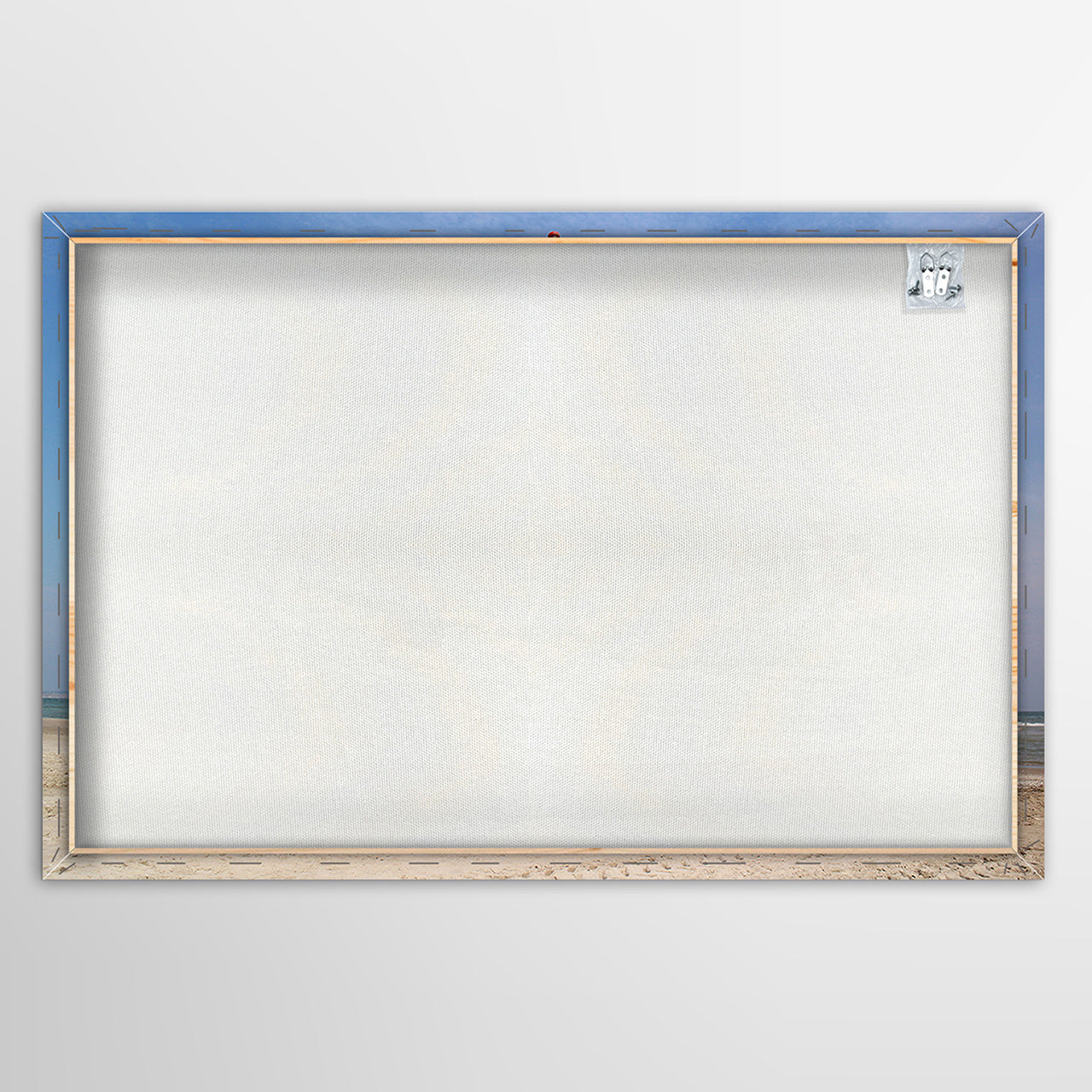 Canvas Print Kutter am Strand