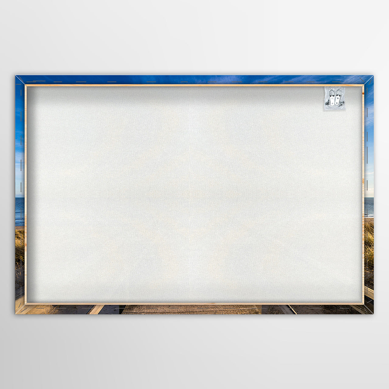 Canvas Print Weg zum Strand