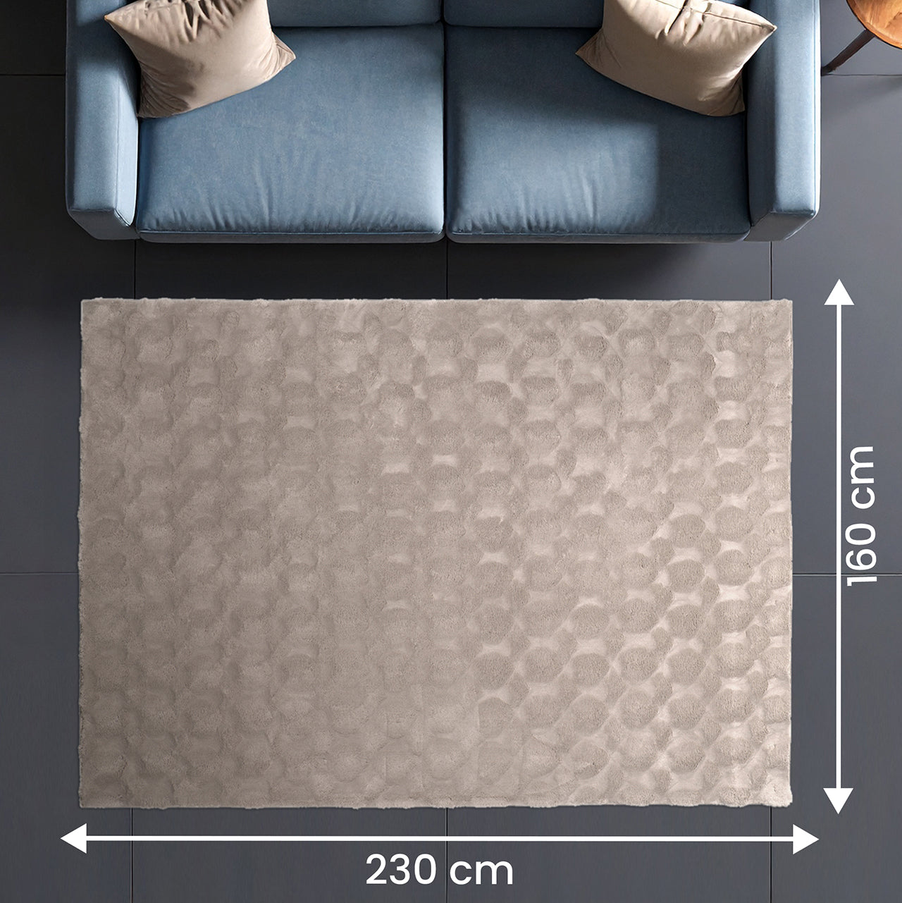 Tapis Dune taupe