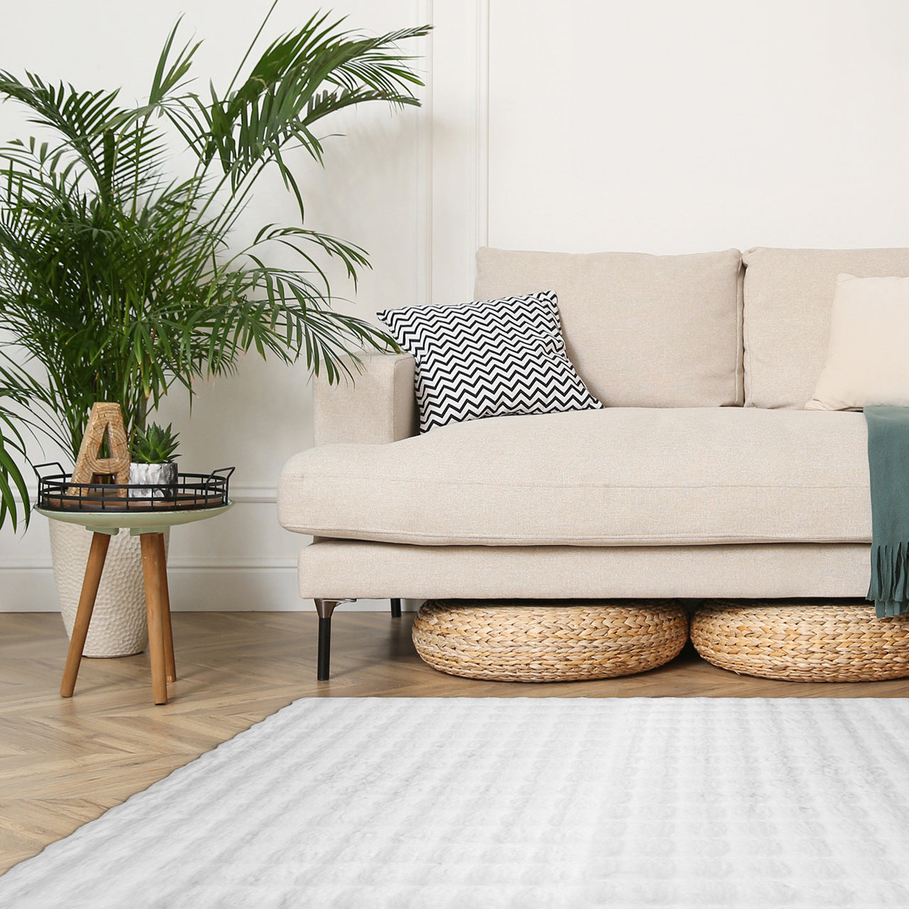 Tapis Bubble neige
