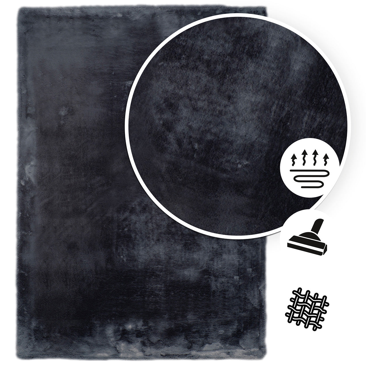 Tapis Soft Cloud graphite