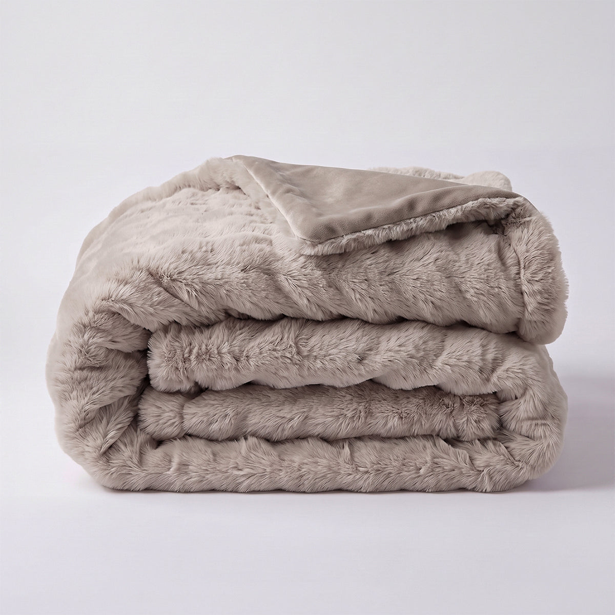 Decke Bubble taupe