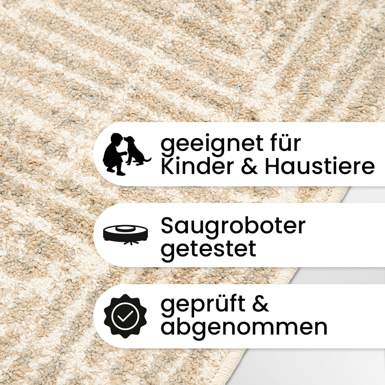 Teppich Mosaik
