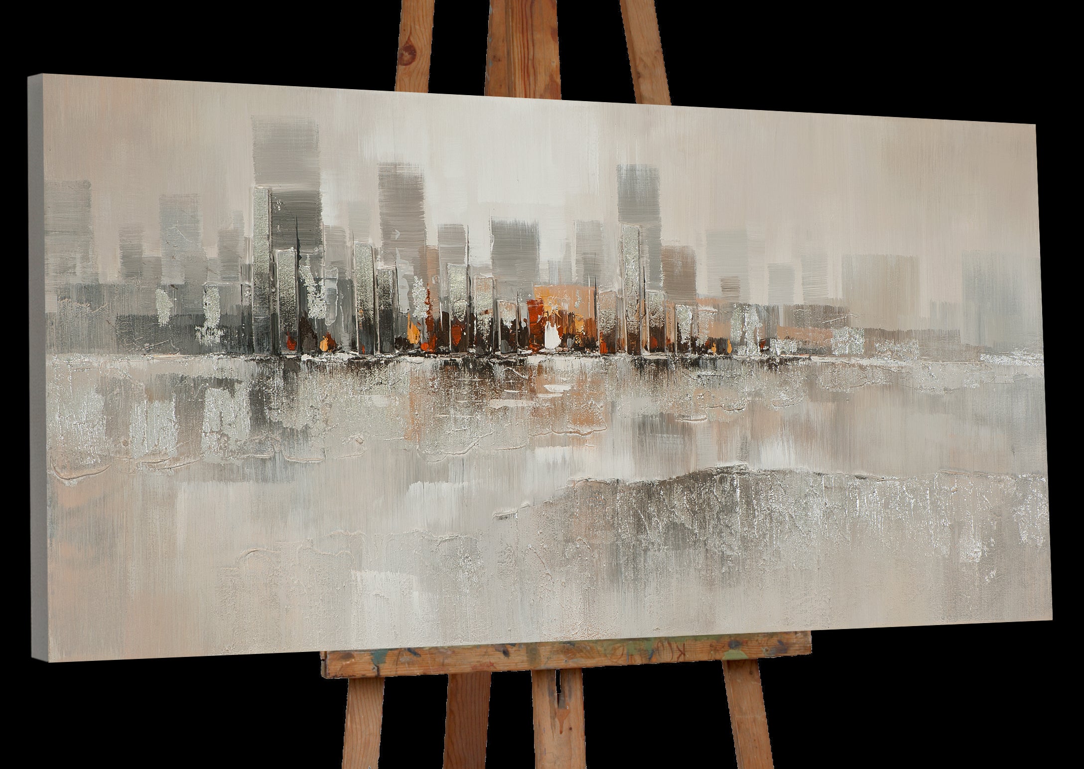 Gemälde Verträumte Skyline